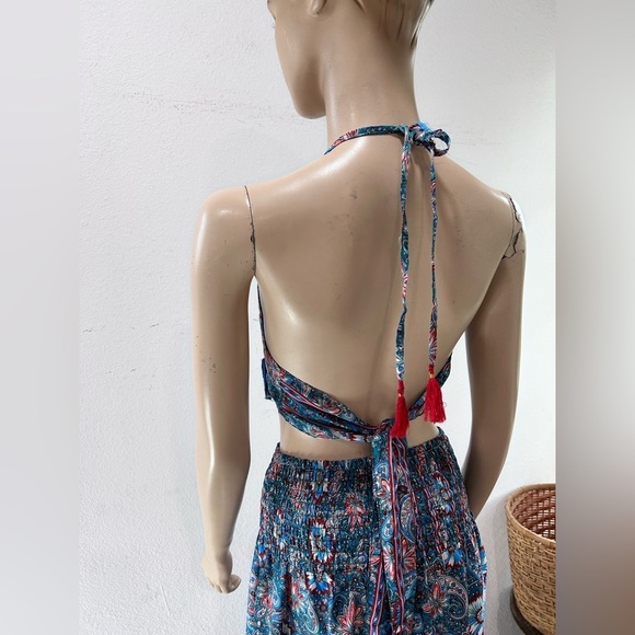 Bold & Beautiful silk pants & top floral print - Picture 13 of 16